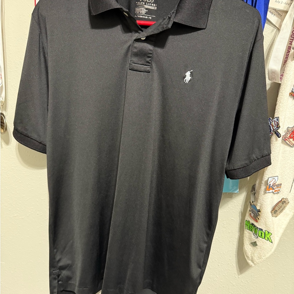 Polo by Ralph Lauren Classic Black Polo Shirt